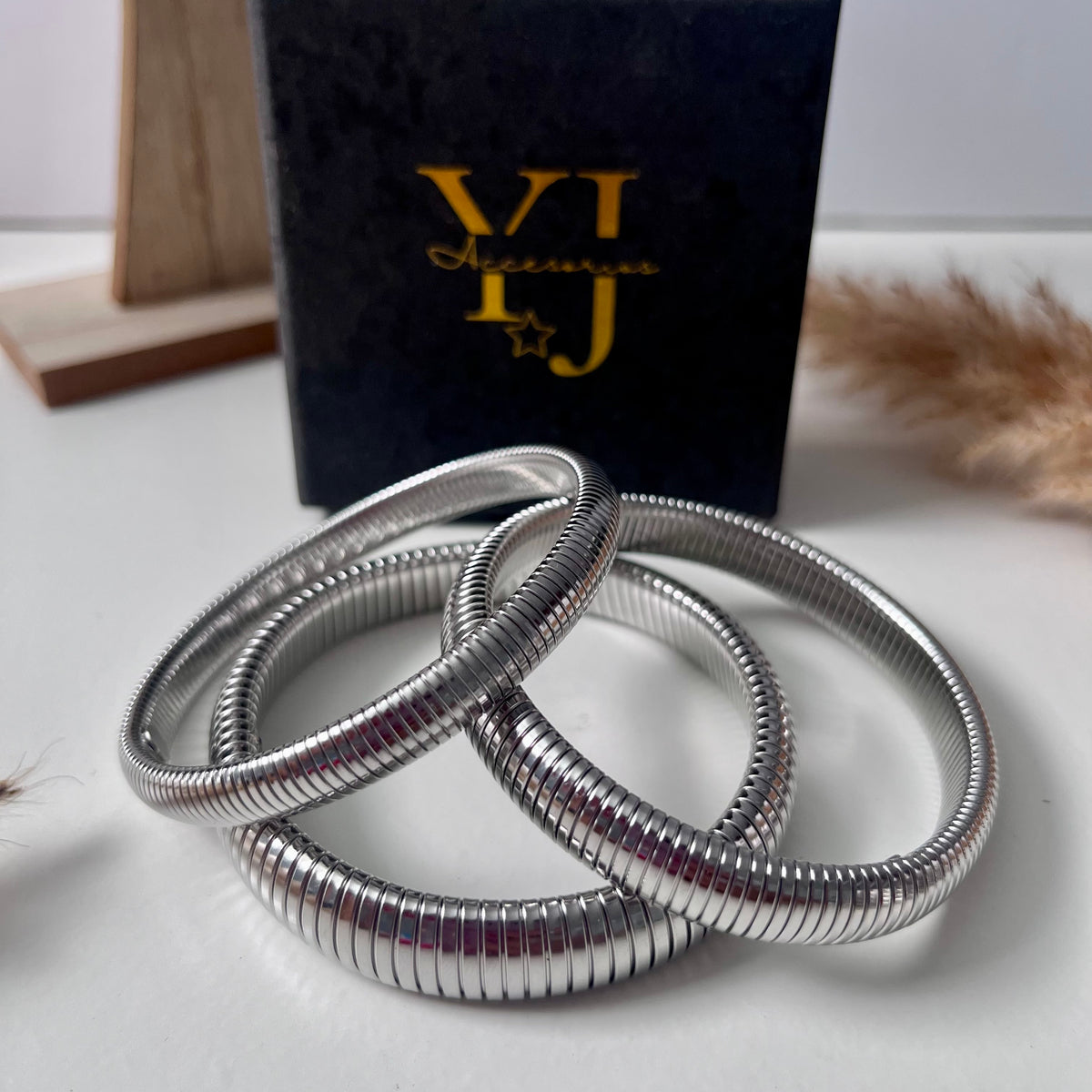 Trío de Pulseras Elegance