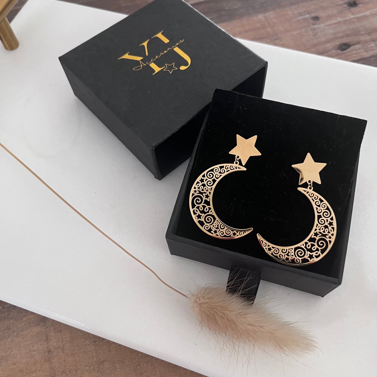 Aretes Destello Lunar