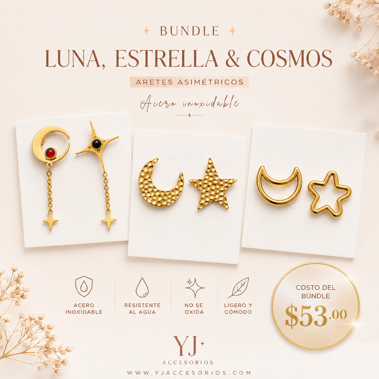 🌙✨ Bundle Luna, Estrella & Cosmos