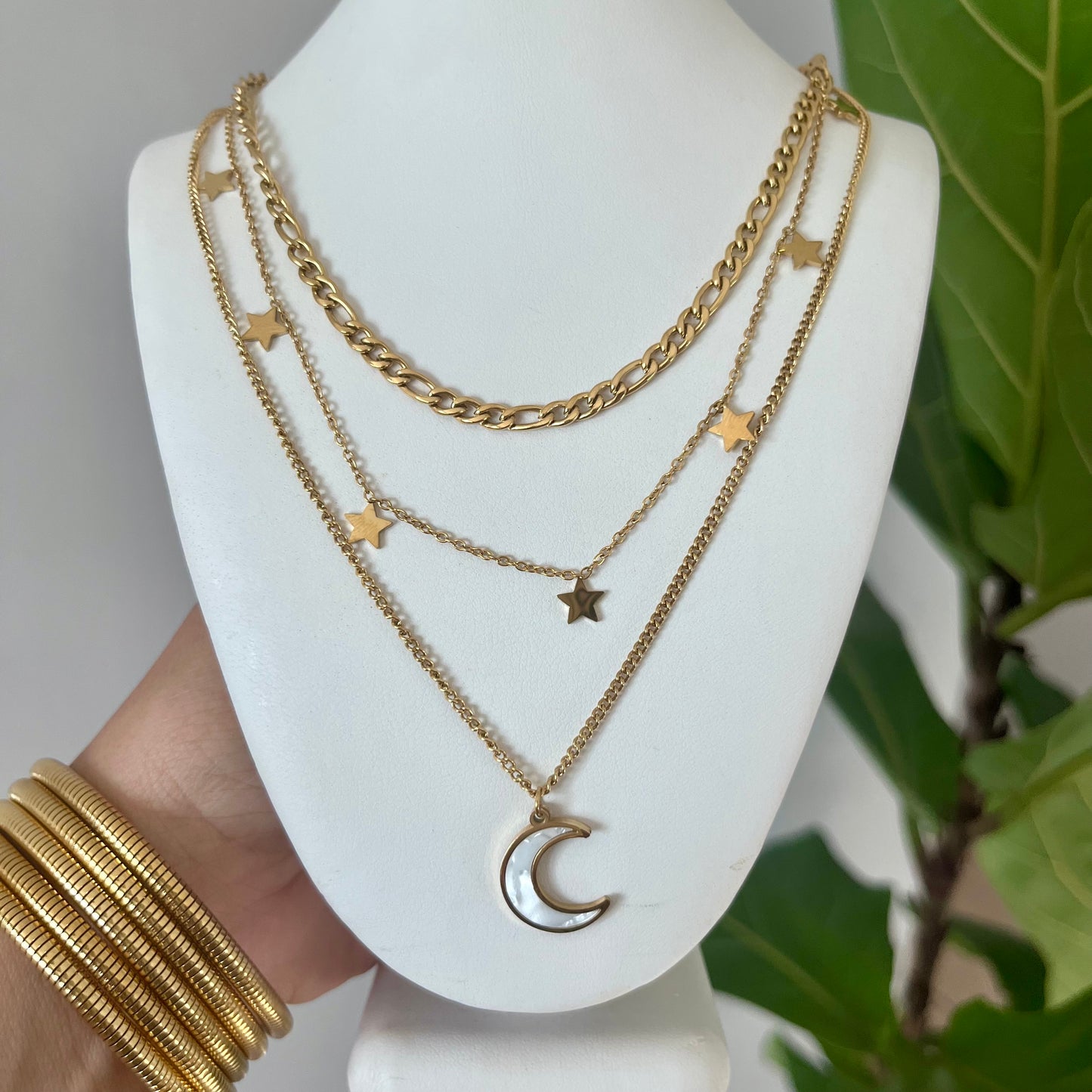 Collar Estelar en Capas