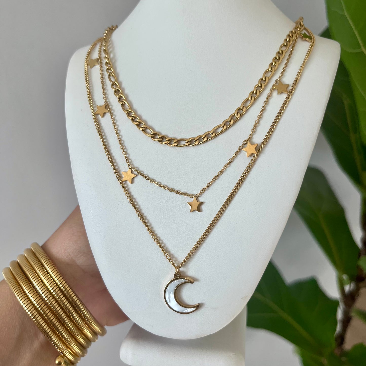 Collar Estelar en Capas