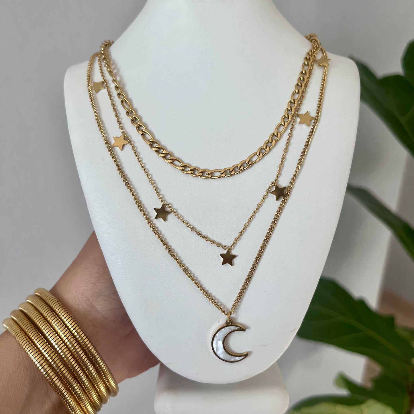 Collar Estelar en Capas