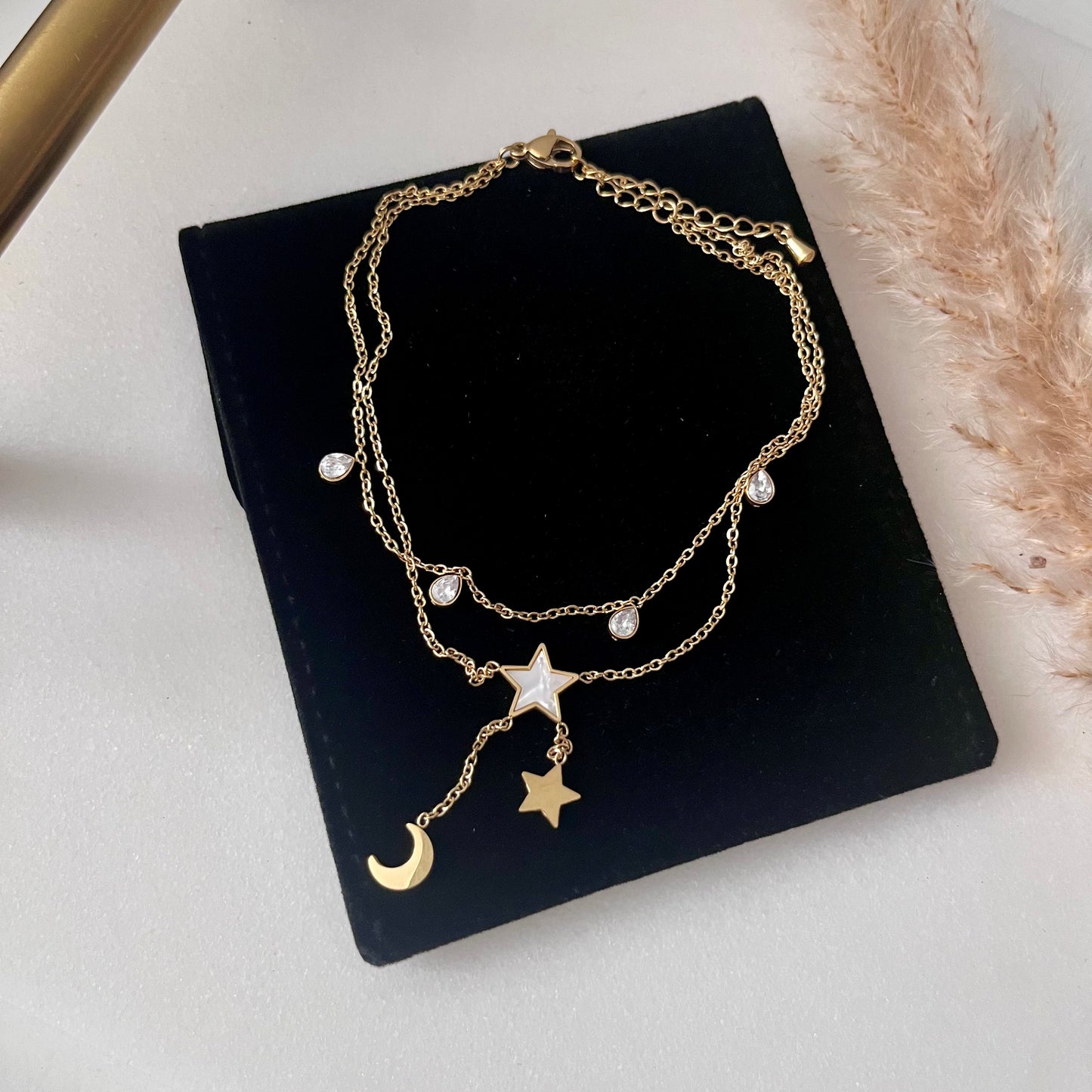 Tobillera Cielo Dorado