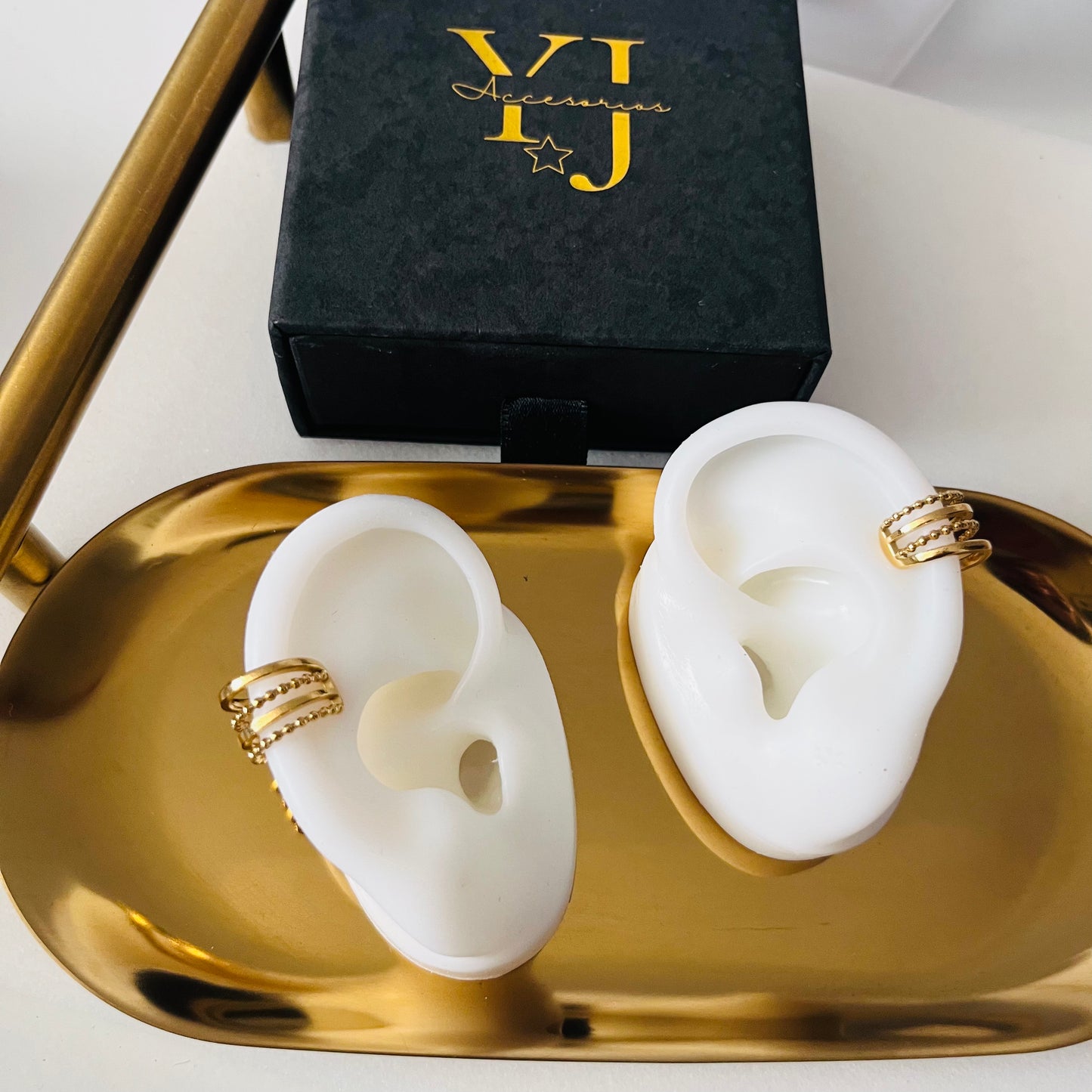 Clip de oreja Eco Dorado