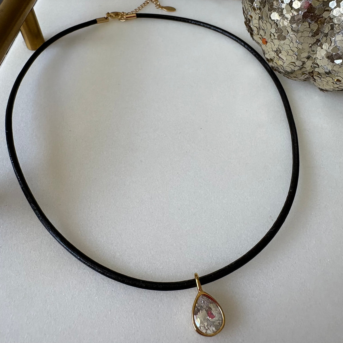 Collar Gota de Cristal