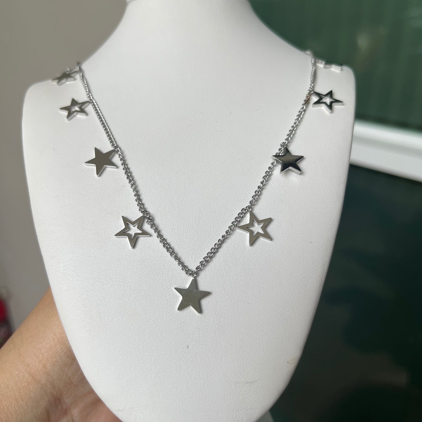 Collar Estrellas Colgantes