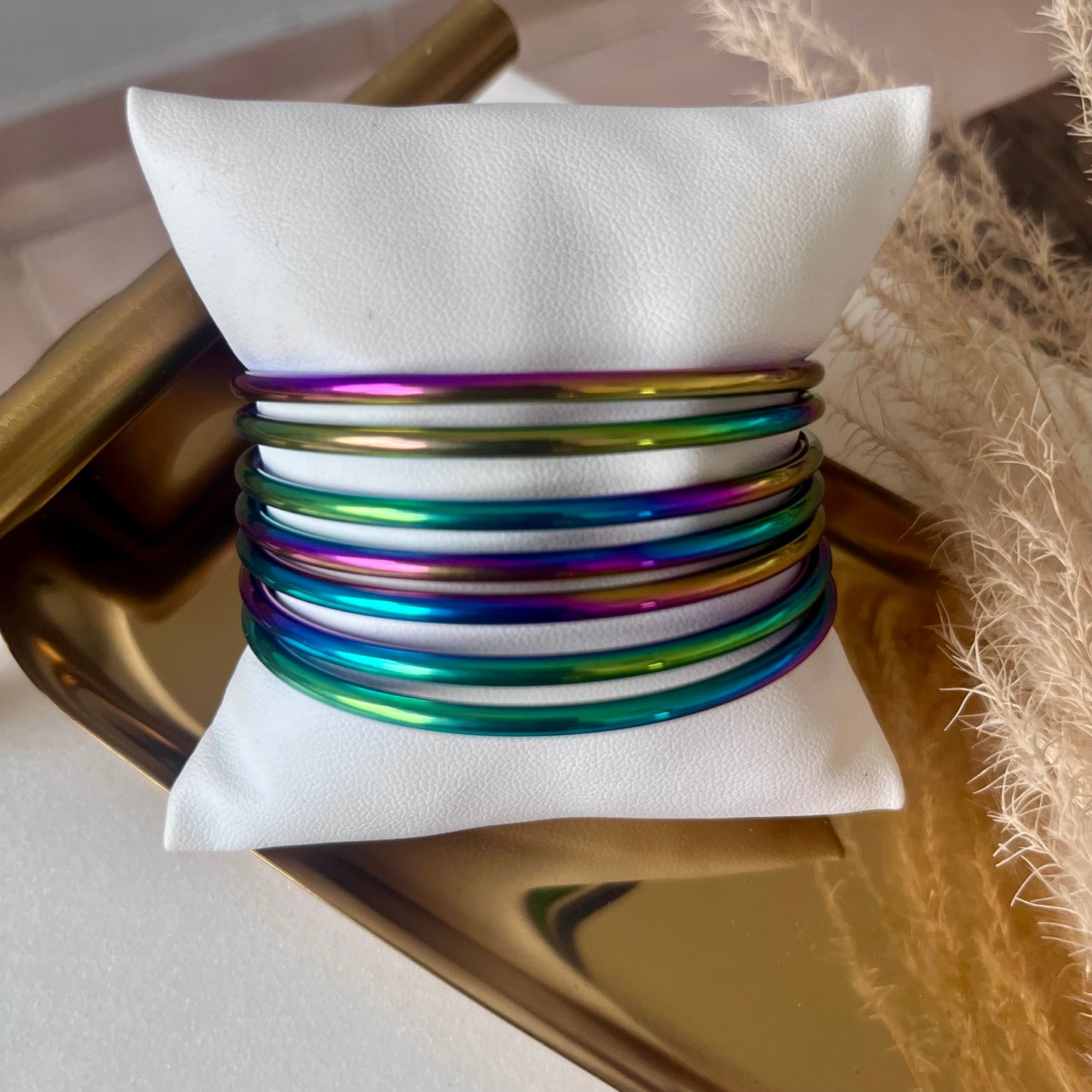 Pulseras Arcoiris 🌈 (7 piezas)
