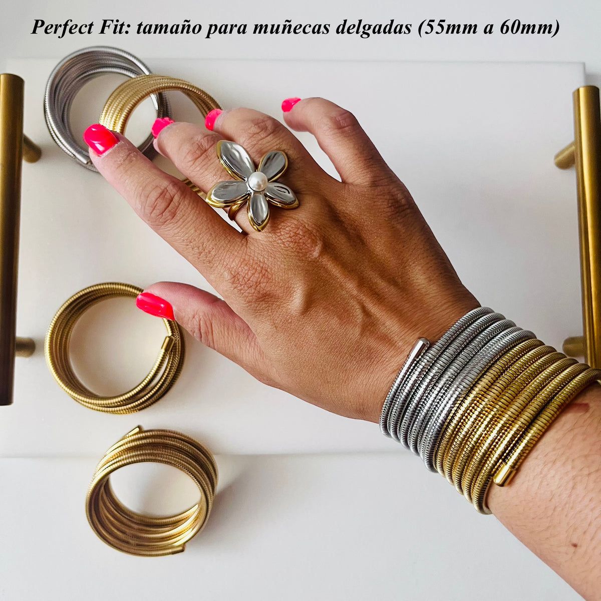 Pulsera Ondas infinitas ✨Best Seller✨|Pre Orden - 11/10/2026.