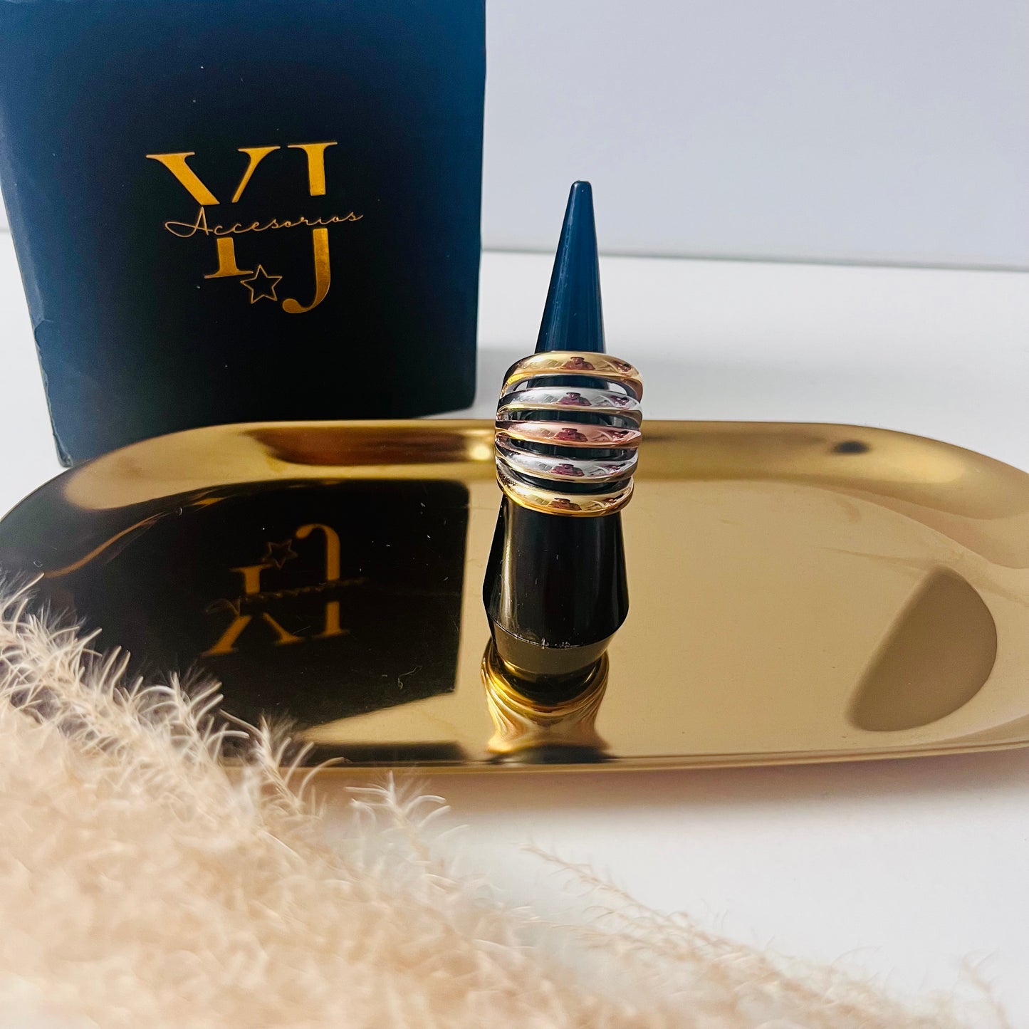 Sortija Aurora TriColor