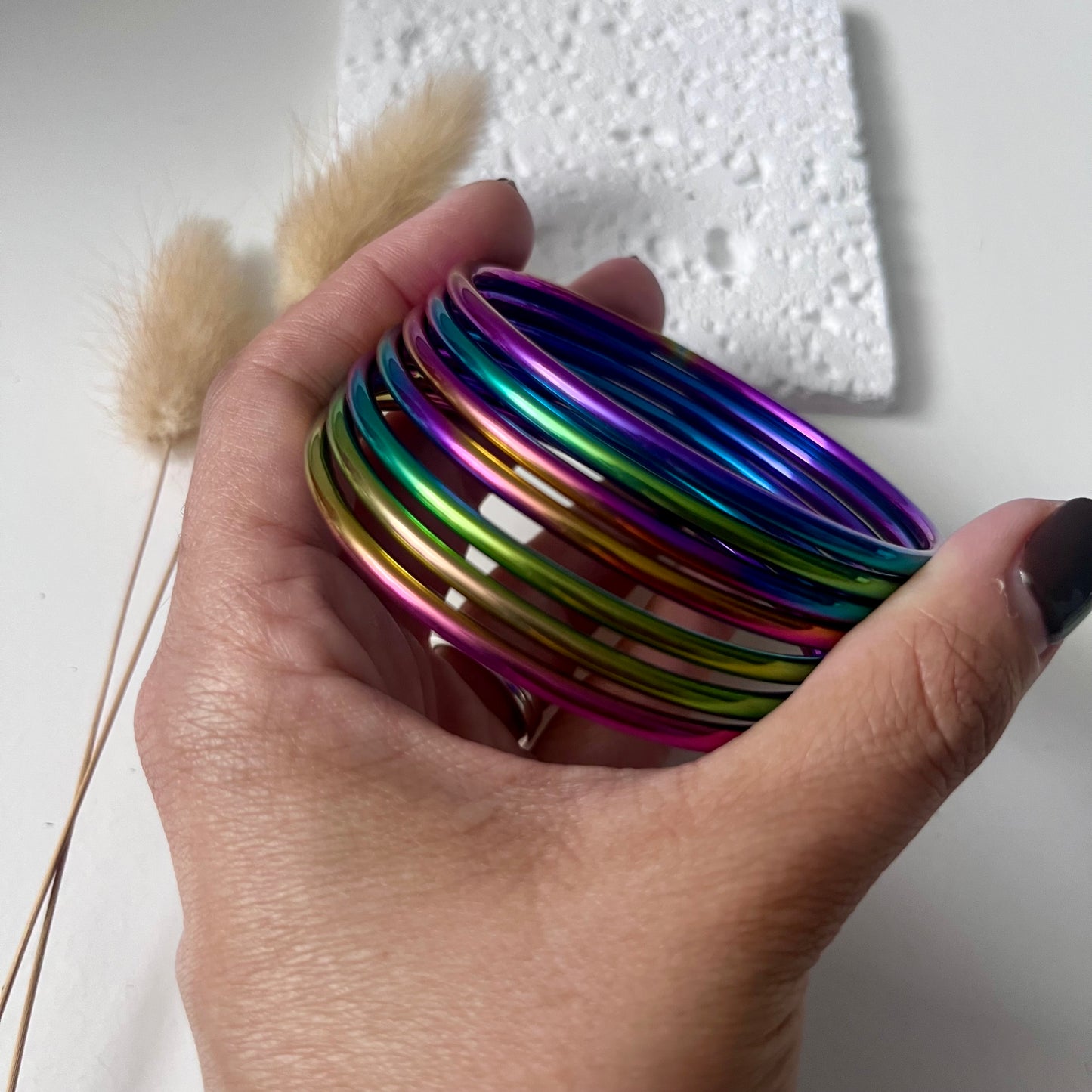 Pulseras Arcoiris 🌈 (7 piezas)