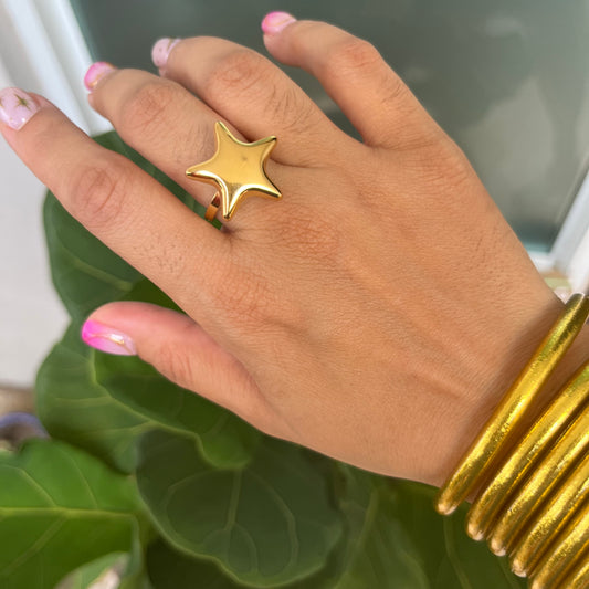 Bubble Star Ring