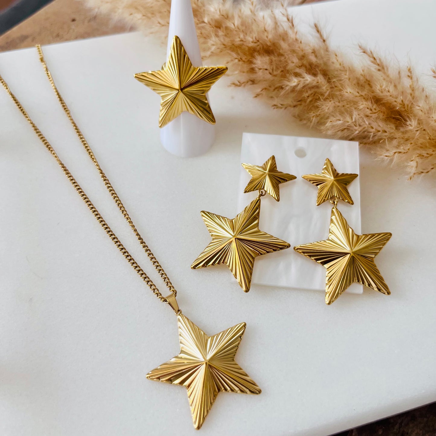 ⭐ Trío Estrella Dorada