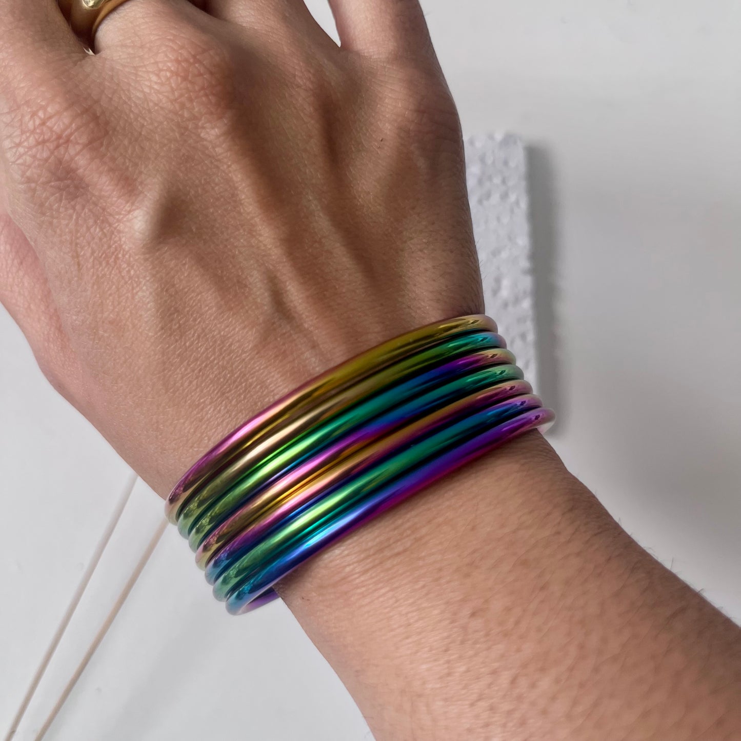 Pulseras Arcoiris 🌈 (7 piezas)
