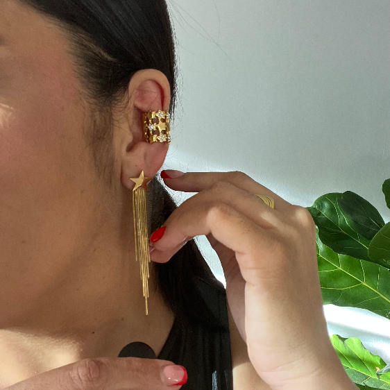 Clip de oreja Glamurosa [2 piezas]
