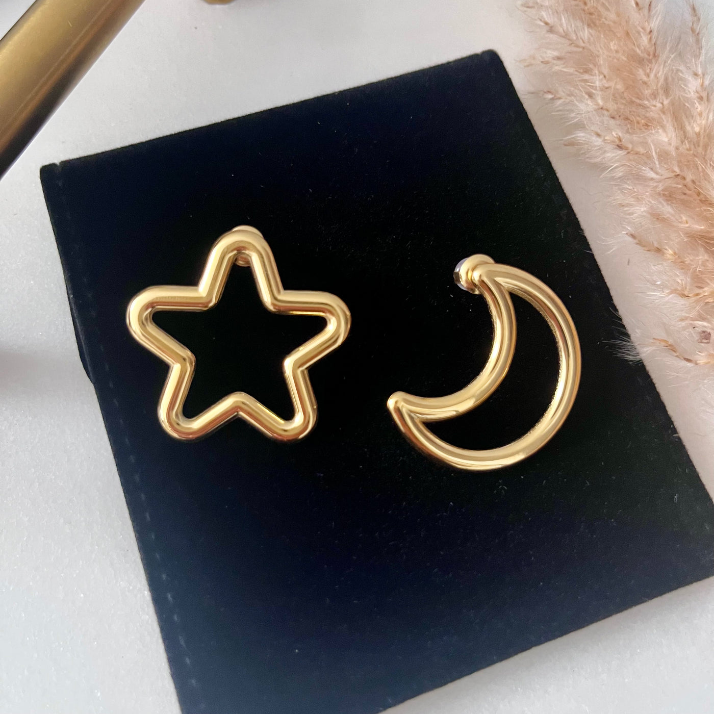 Aretes Noche y Brillo