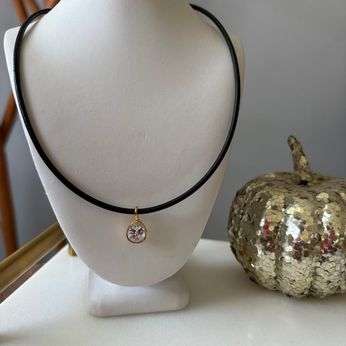 Collar Gota de Cristal